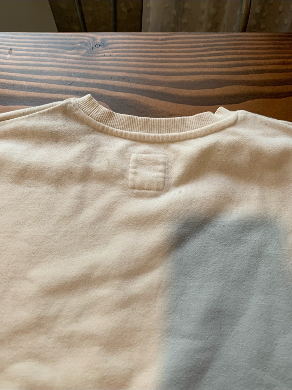 Billabong cream crewneck sweatshirt - Picture 6 of 7